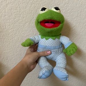 vintage kermit muppet baby